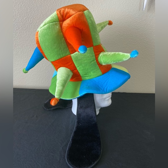 Disney Parks Adult Goofy Jester Hat Long Ears Adjustable Top Hat - Picture 4 of 13